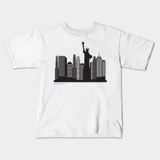 New York Skyline Kids T-Shirt